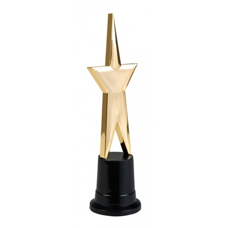 Star award golden 22 cm
