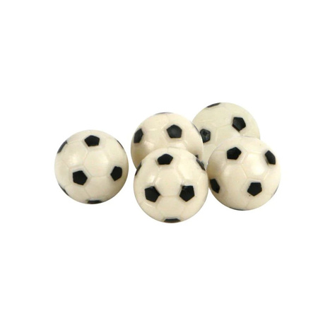 Tafelvoetbal ballen - 5 stuks - D3 cm