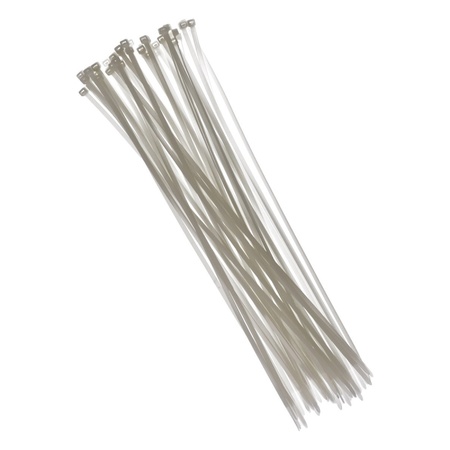 Cable ties white 40 cm 50 pcs