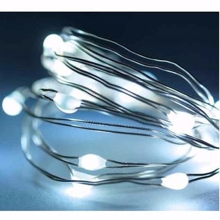 Micro LED string cool white 40 bulbs