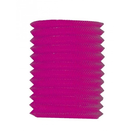 Roze treklampion 16 cm diameter
