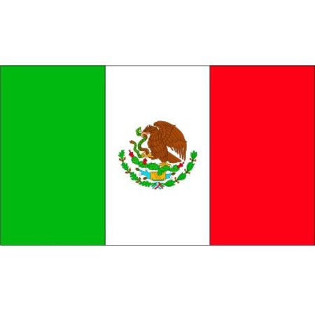 Vlag van Mexico plakstickers