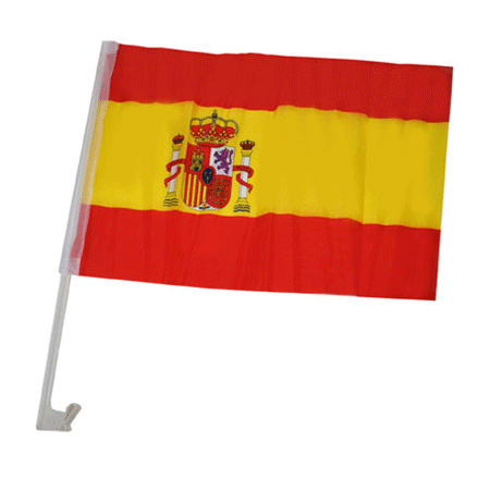 Spaanse versiering auto vlaggetje