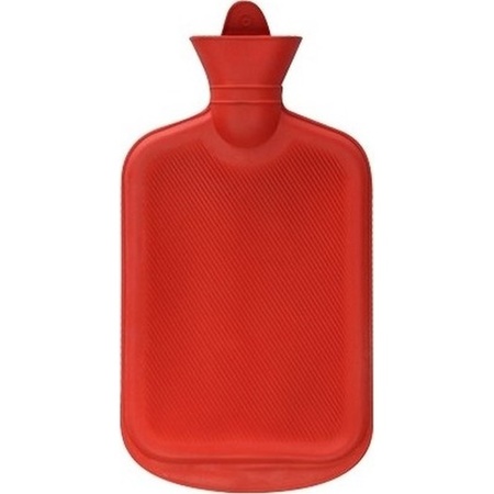 Hot water bottle red 2 liter