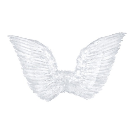 White angel dress up wings 75 cm