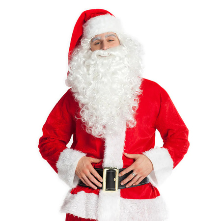 Black Santa Claus belt