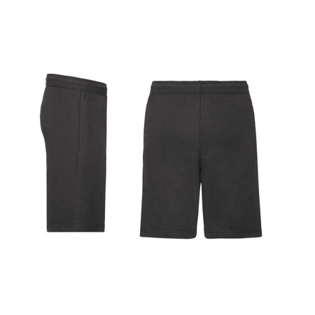 Zwarte shorts / korte joggingbroek voor heren